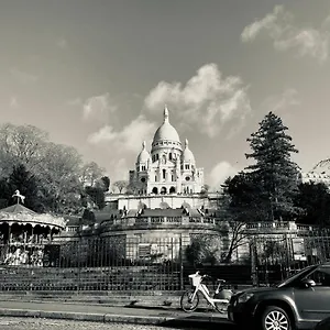  Séjour chez l'habitant Au Calme à Montmartre Near Sacré-coeur !